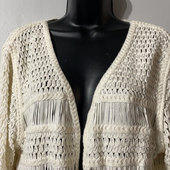 Boho fringe cardigan - Picture 3 of 3